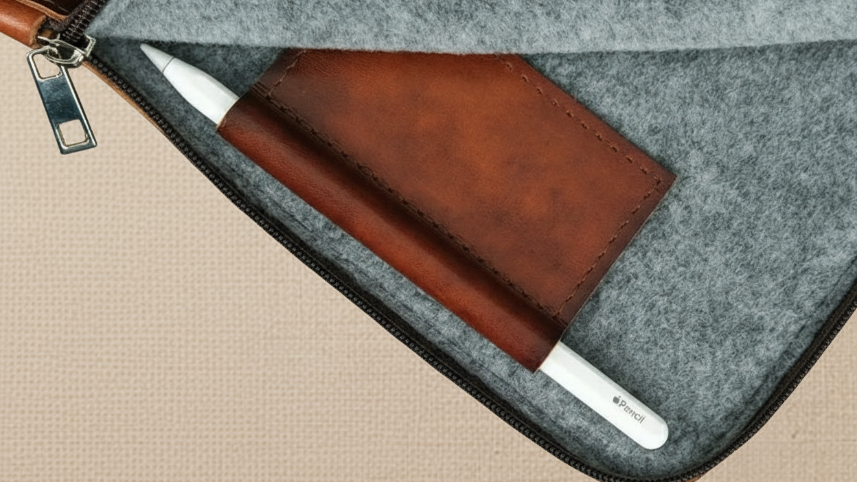 iPad Hülle mit Reißverschluss