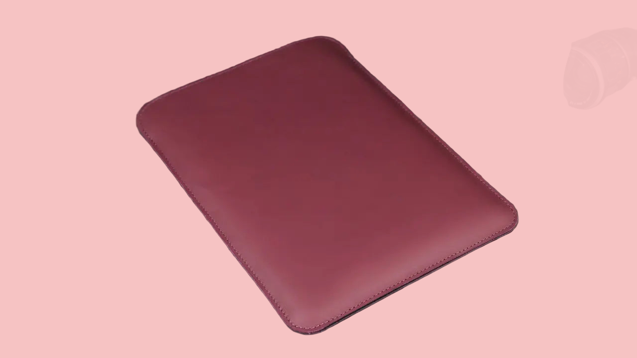 Minimalistische MacBook Air Hülle mit Filz