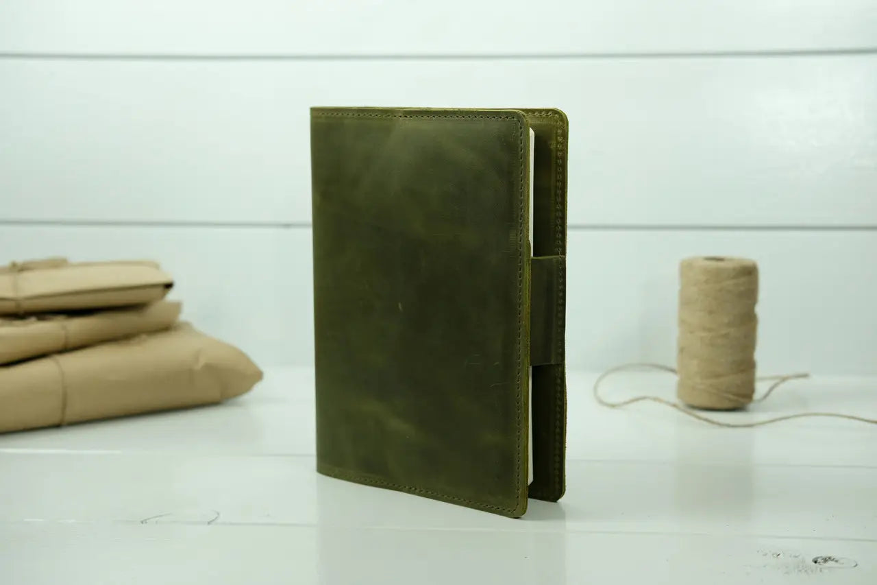 Leder A5-Notizbuchhülle zum Nachfüllen