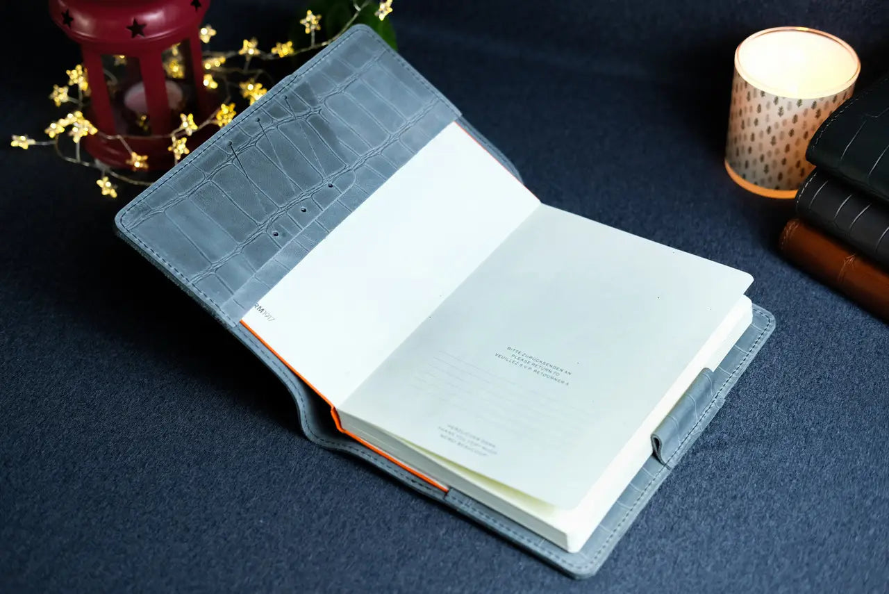 Luxus A5-Notizbuchhülle zum Nachfüllen