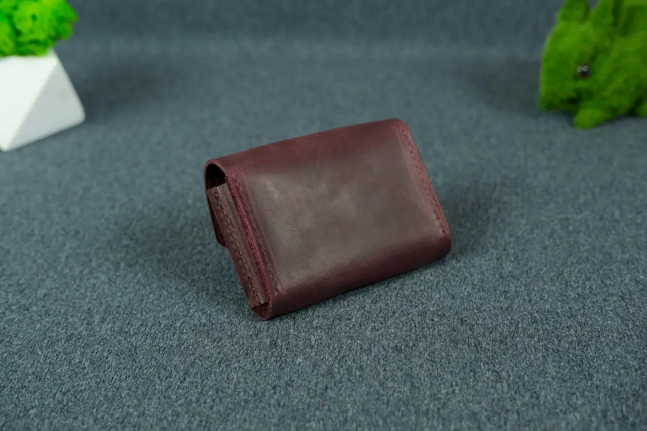 Leather business card holder