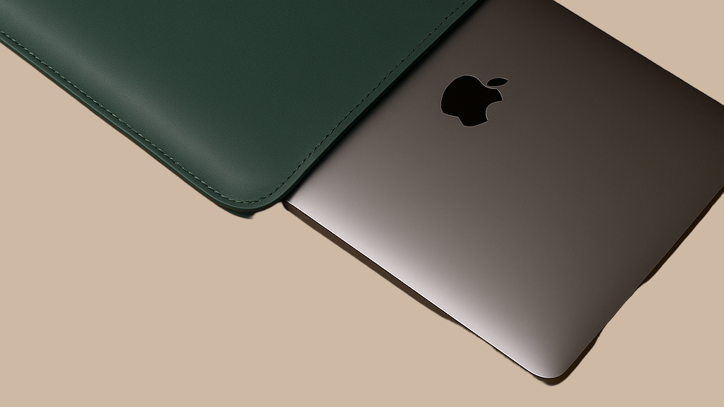 Minimalistische MacBook Air Hülle