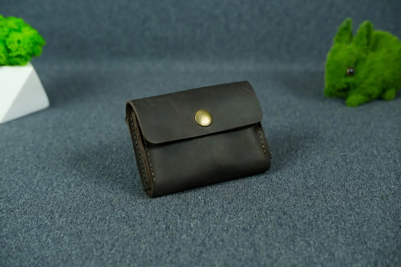 Leather business card holder