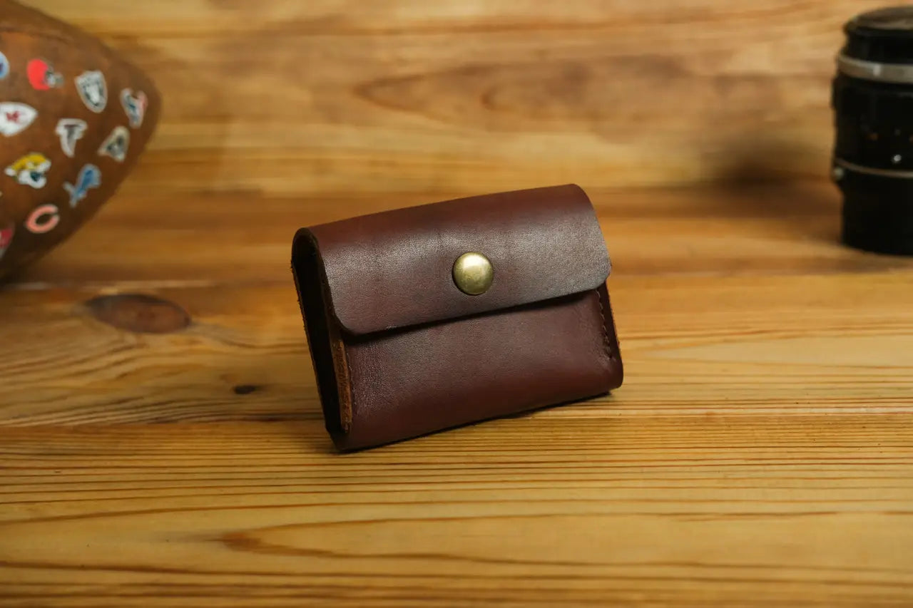 Leather business card holder