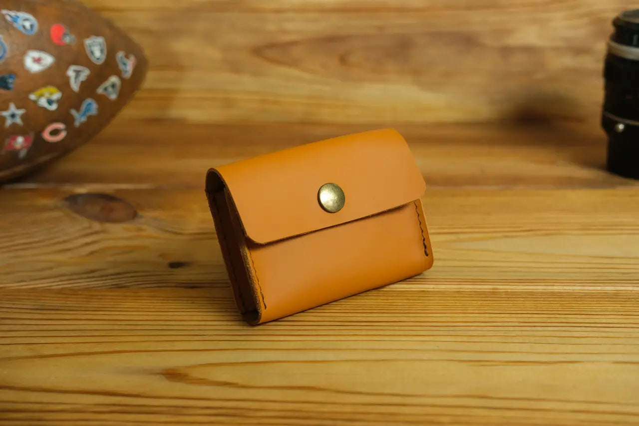 Leather business card holder